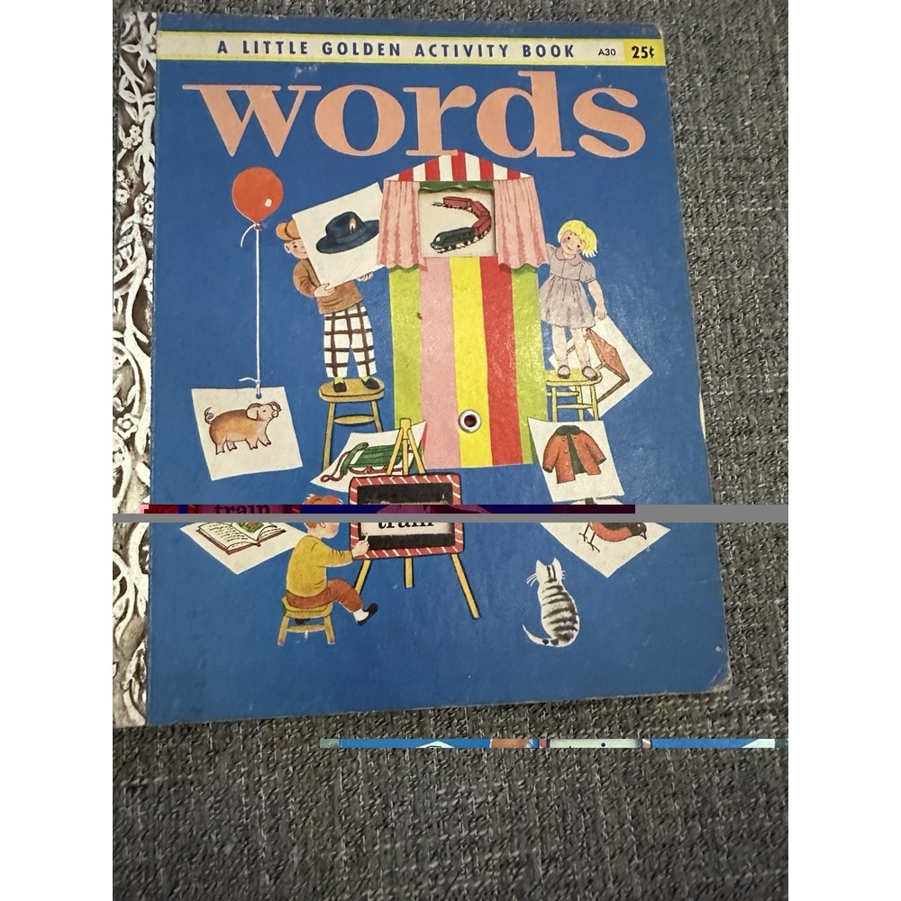 The Little Golden Book of Words 1955